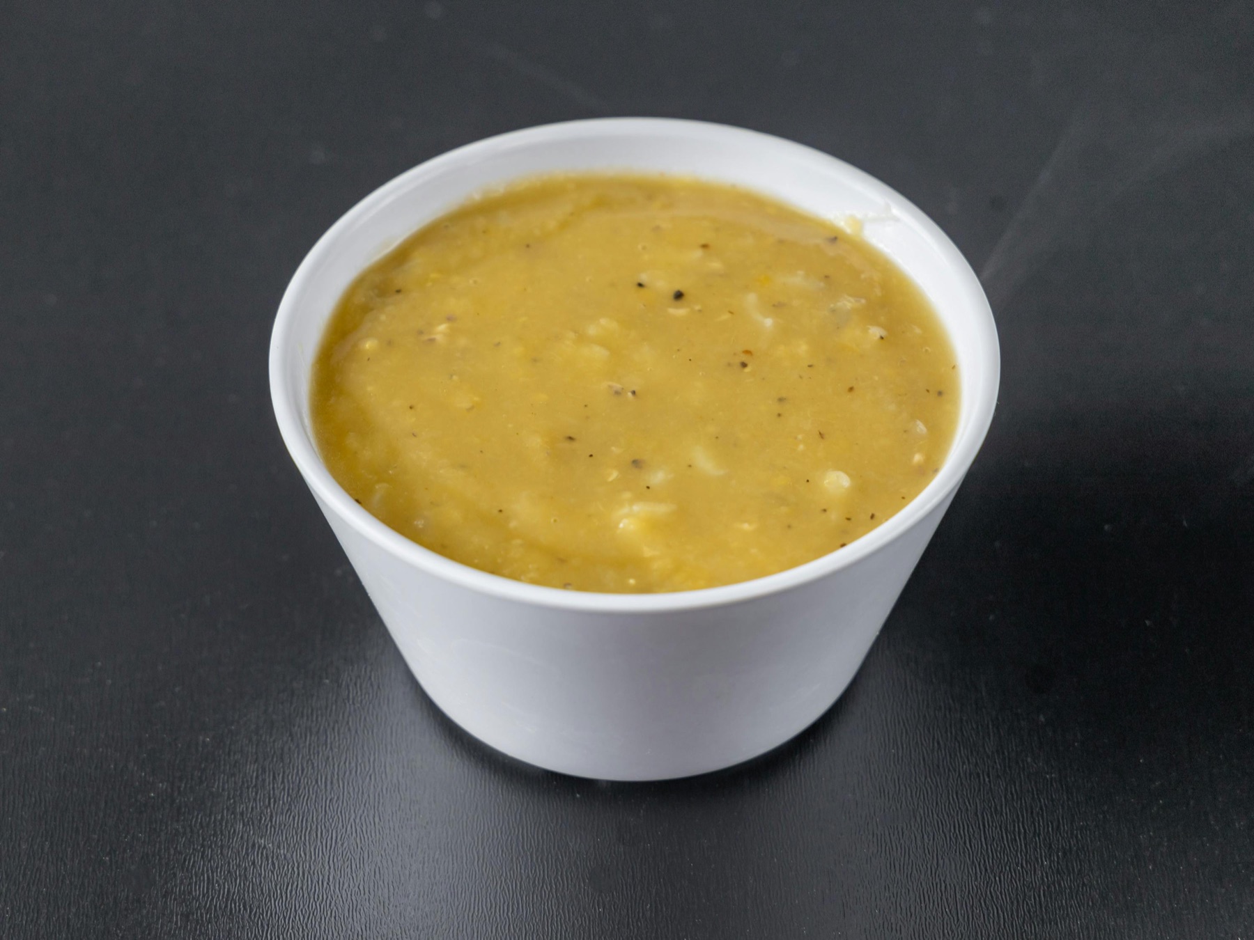 Crushed lentil soup